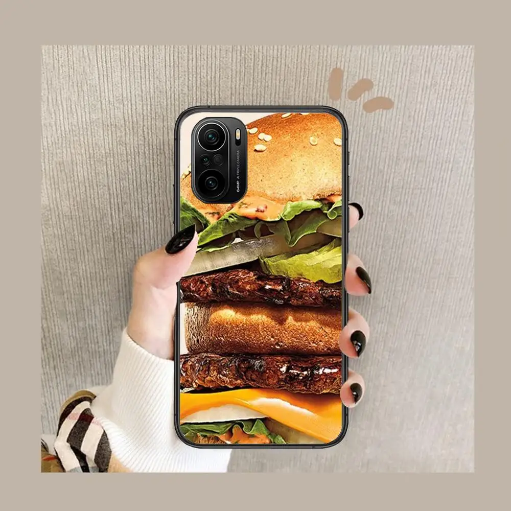 Чехол для телефона с рисунком жареной курицы и бургеров xiaomi redmi POCO F1 F2 F3 X3 Pro M3 9C 10T