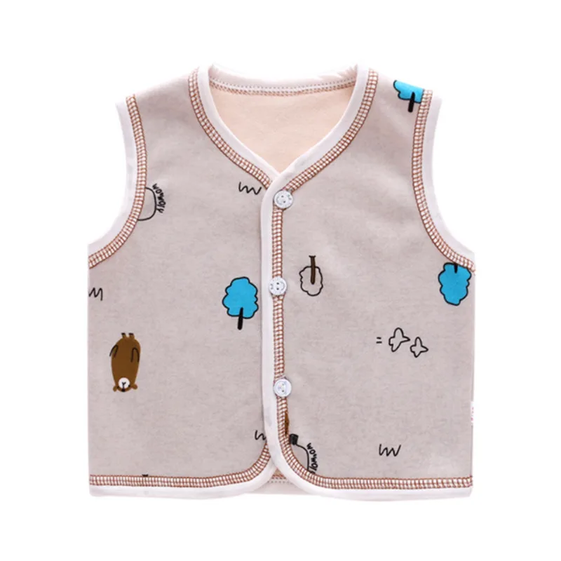 LILIGIRL/осенне зимний детский жилет флисовый для малышей Одежда мальчиков и девочек