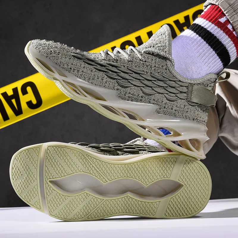 Новая спортивная обувь для мужчин; дышащие кроссовки zapatillas hombre; спортивные кроссовки для прогулок; размеры 39-46; мужские кроссовки