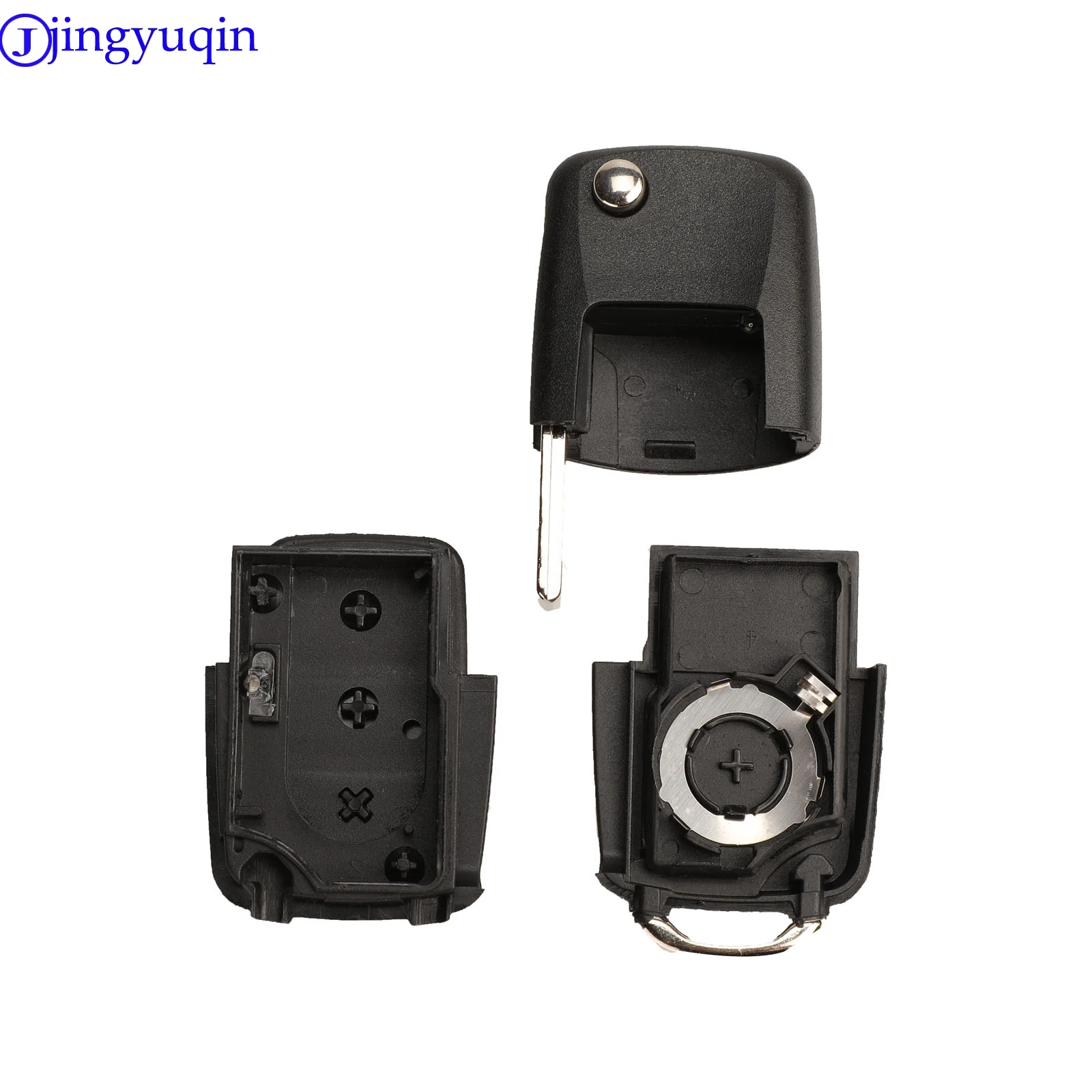 Оболочка для ключа jingyuqin, 433 МГц, ID48, для VW, Volkswagen, Golf, Passat, Polo, Jetta, Touran, Bora, Sharan, 1K0959753G, 1J0959753DA, 1J0959753AH (art.: 3a3605e87aa) - 3a3605e87aa