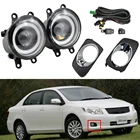 Автомобильные фары, противотуманные фары для Corolla Axio Fielder 2007 с проволочными выключатель проводки покрытием