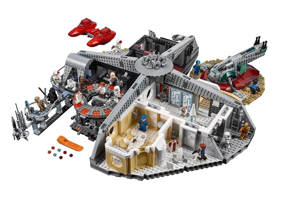 05151 Star Wars Betrayal at Cloud City Building Kit Blocks 3149pcs Bricks Compatible Star Wars 75222