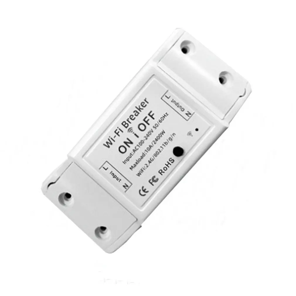 

Базовый умный переключатель R2 Wi-Fi DIY Базовый модуль освесветильник R2 голосовое Беспроводное управление таймер работа с Alexa Home