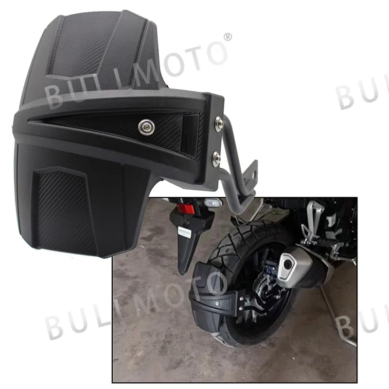 

For Honda CB500X CB 500X 2018 2019 2020 Rear Tire Wheel Side Mount Fender Mudguard Hugger Flap Splash Mud Guard