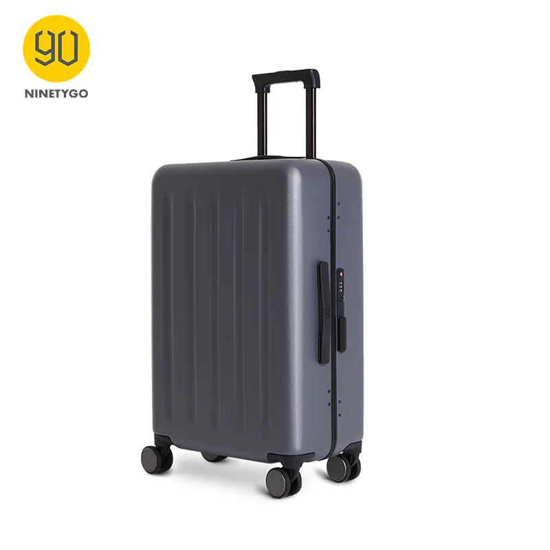 НИНЕТИГО 90ФАН 24-дюймовый Легкий Алюминиевый Каркасный Чемодан PC Спиннерное Колесо Переносной Багаж для Путешествий и Отпуска.