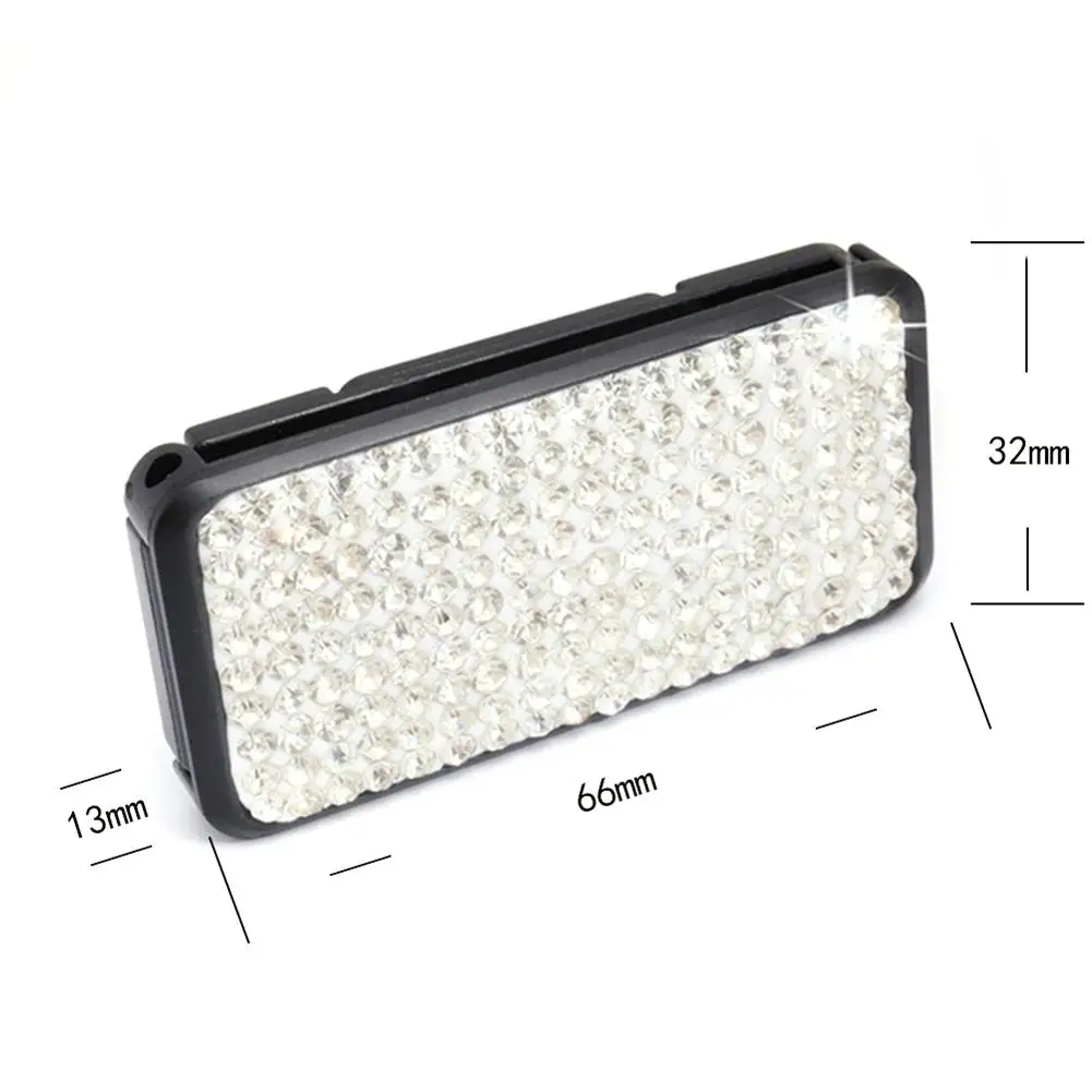 Автомобильный Зажим для ремня безопасности Стразы регулирующий фиксатор