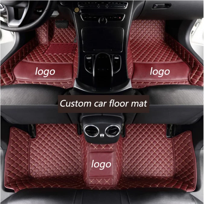 Custom car floor mats for Audi all model A1 A3 A8 A7 Q3 Q5 Q7 A4 A5 A6 S3 S5 S6 S7 S8 R8 TT SQ5 SR4-7 car styling