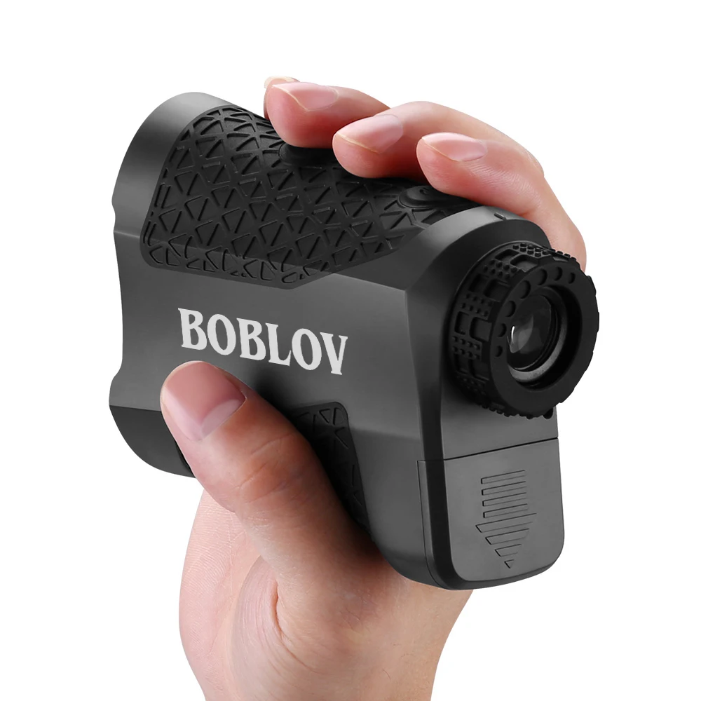 BOBLOV K600G дальномер для гольфа 600 ярдов дальномер для гольфа с флаглоком 6X Увеличение лазерный дальномер с сумкой