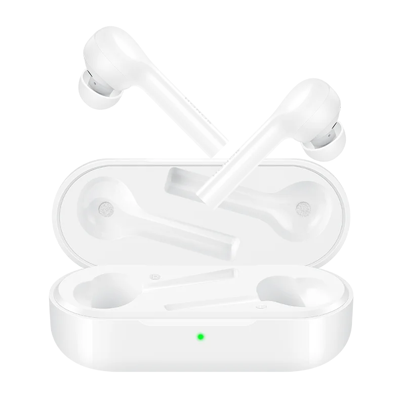 White Оригинальные беспроводные наушники huawei Honor Flypods Lite, водонепроницаемые, IP54, управление нажатием, Беспроводная зарядка, Bluetooth 4,2 - Цвет: White