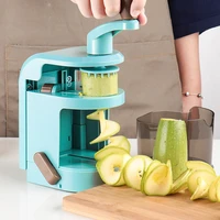 multi function manual veggie spiralizer vegetable slicer vegetable pasta maker fruit grater cutter kitchen peeler tool