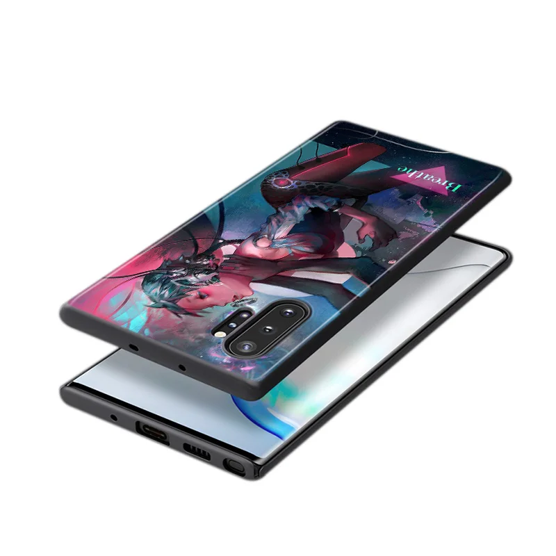 

Cool Street Punk Boy Girl For Samsung Galaxy S21 S20 FE Ultra S10 Lite S9 S8 Plus S7 S6 Black Phone Case