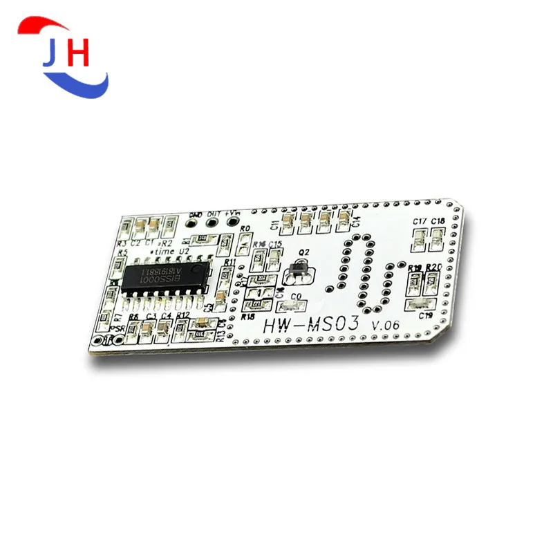 

HW-MS03 2.4GHz to 5.8GHz High Performance Motion Sensor Module Radar Motion Sensor Microwave Radar Sensor Module for Arduino