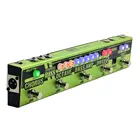 Valeton Dapper BASS Multi Effects Pedal Strip 6 in 1 Multi Effect Bass Tuner,Chorus,Octaver,Dirty Q  Boost Comp,Tuner VES-2