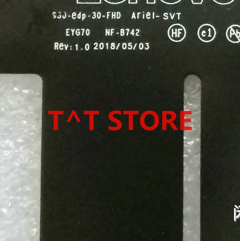 Новинка оригинальный гибкий кабель для Lenovo yoga 930 LCD LVDS FHD screen EYG70 Φ хороший тест