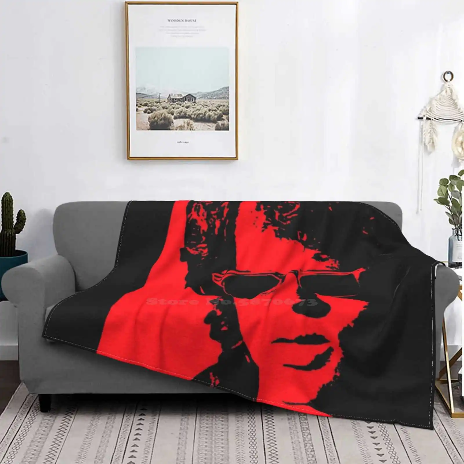 Легкое мягкое фланелевое одеяло Jason креативный дизайн Джейсон Патрик вампиры