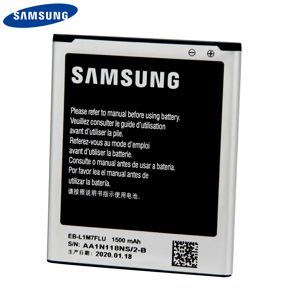 Оригинальная запасная аккумуляторная батарея для Samsung Galaxy S3Mini S3 Mini I8190 I8190N i8200 1500