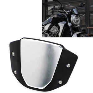 for honda cb650r 2019 cb 650r 2018 2020 cb1000r aluminum motorcycle windshield windscreen front screen wind deflector part free global shipping