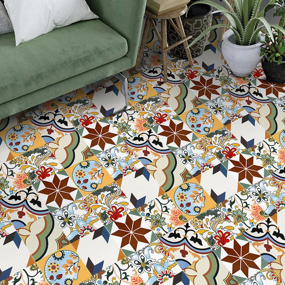 Креативные обои из ПВХ в марокканском стиле ретро для гостиной спальни настенные