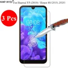 3 шт.лот, новинка, 9H, 2.5D, закаленное стекло, защита для экрана для Huawei Y5 (2019)  Honor 8S, 20192020, защитная пленка + чистые инструменты