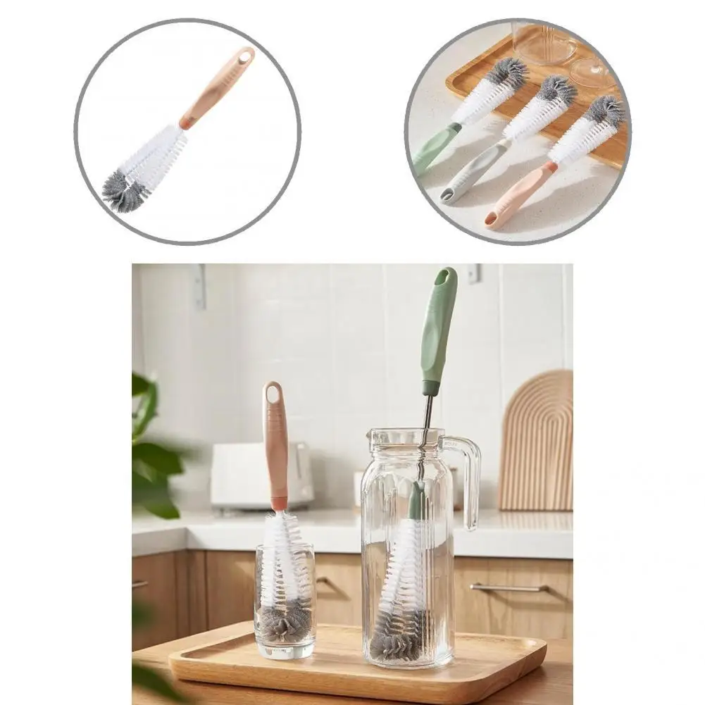 

Cup Cleaner Scratch Proof Durable Long Handle Rinses Clean Cup Cleaning Brush