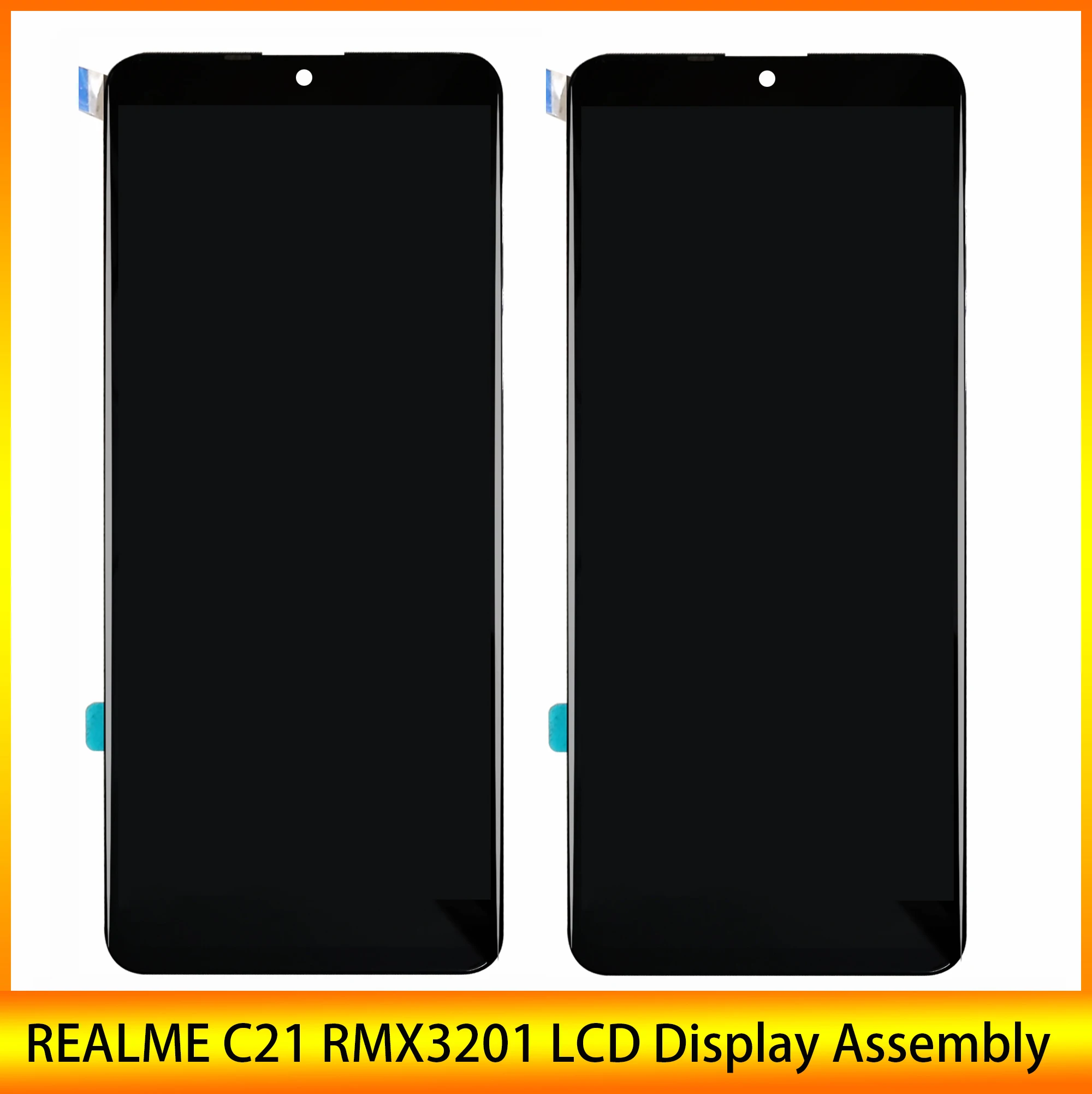

ЖК-дисплей 6,5 дюйма для REALME C21 RMX3201, ЖК-дисплей кодирующий преобразователь сенсорного экрана в сборе, экран с дигитайзером в сборе, сменные детали, оригинал