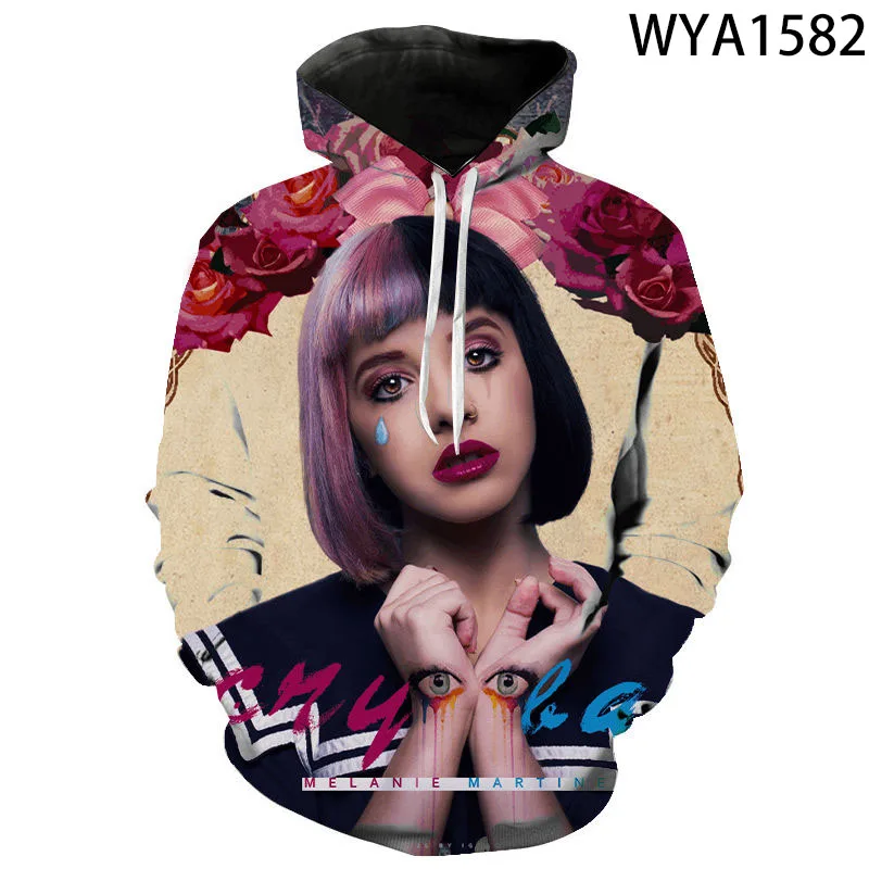

Melanie Martinez 2021New Tee Summer Child Baby The Men Clothing Brand Hoodie 3D Hoody Couple Clothes Harajuku Fashionable Cool