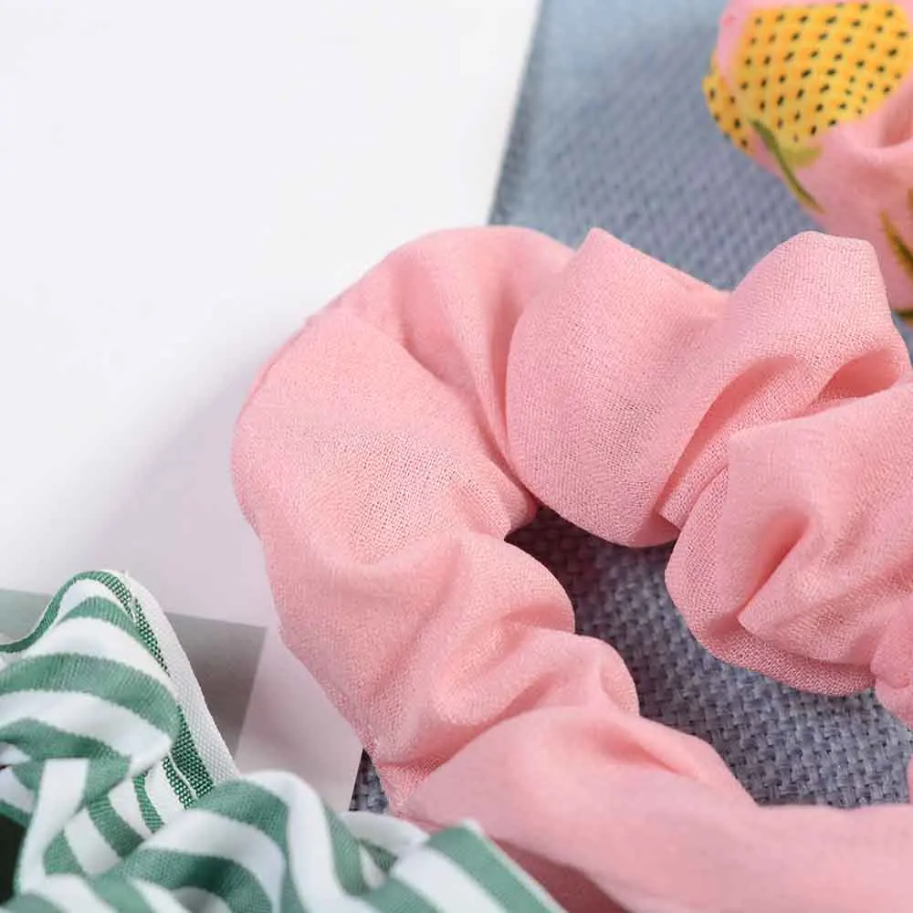 

Hair Rings Ponytail Holder Korea Hair Accessories Hair Rope Elastic Scrunchies For Women Girls Hair Styling Tool