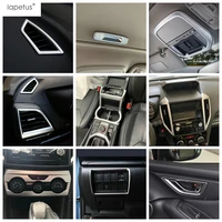 matte interior for subaru forester 2019 2020 2021 2022 roof reading lights lamps water cup holder panel cover kit trim abs