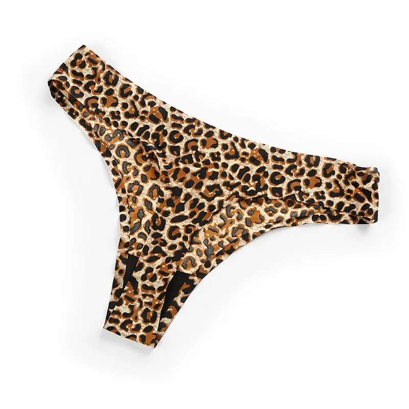 3 шт./лот бесшовные стринги сексуальные женские из ледяного шелка с низкой