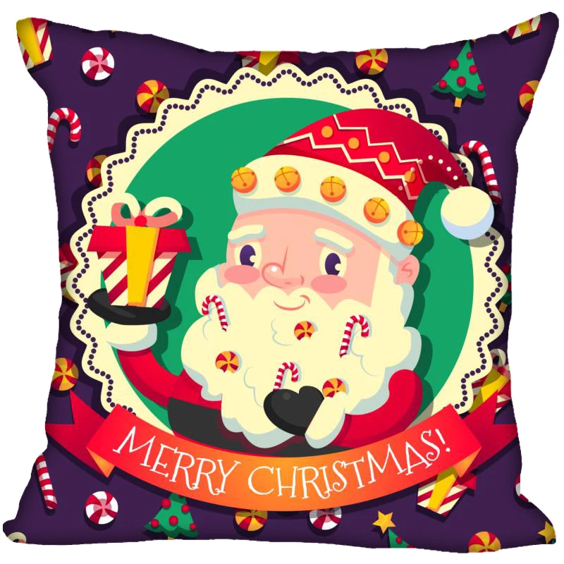 

Christmas Decoration Pillowcase New Year Wedding Party Pillow Cover Custom Gift For 40X40CM (one Sides) Printed Pillow Cases