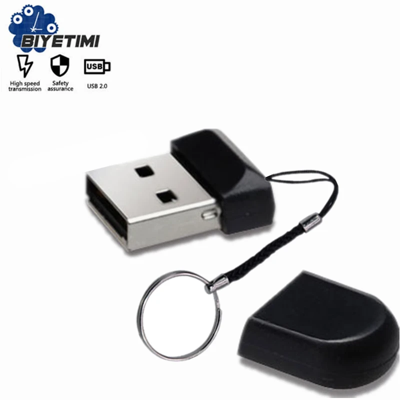 Biyetimi USB флеш-накопитель 32 ГБ реального Ёмкость Водонепроницаемый флэш-накопитель 64 Гб 2,0 Высокое Скорость Мини милый памяти U Stick 16 Гб флэш-на...