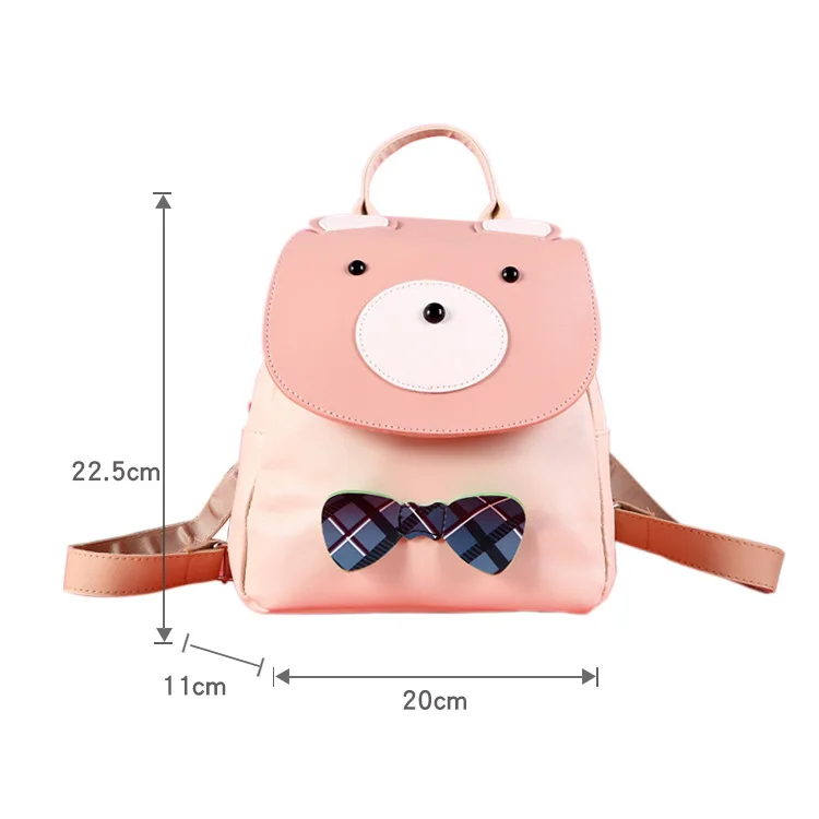 Cute cartoon kids book bag children student schoolbag women fashion casual mini backpack PU leather female Girls travel backpack