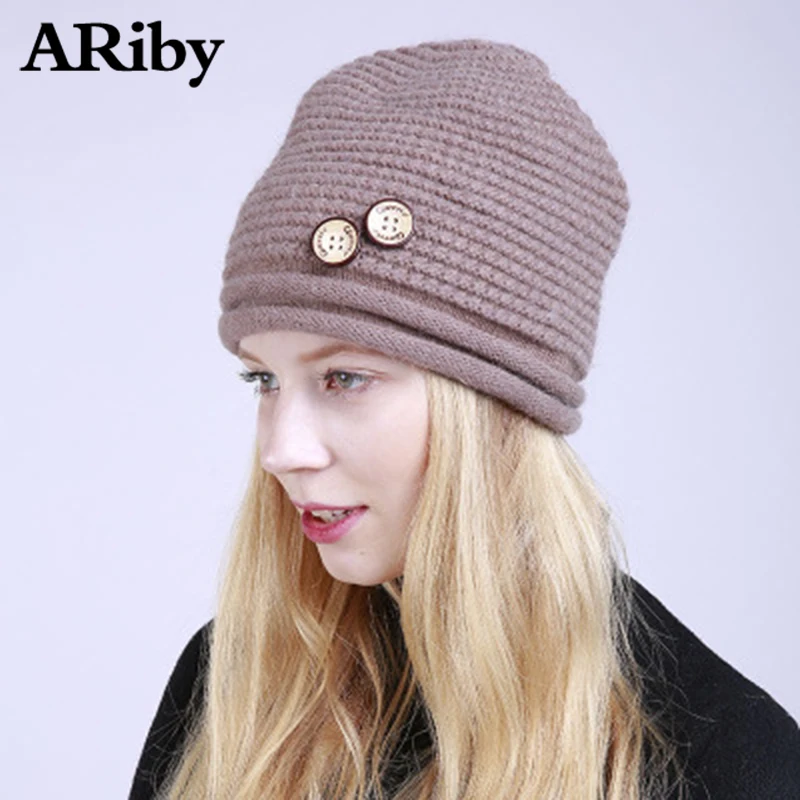 ARiby женская теплая искусственная новая бархатная однотонная Вязаная Шерстяная