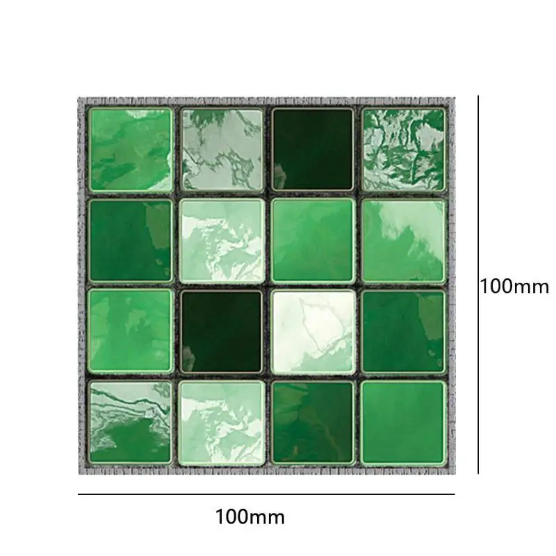19 шт. водонепроницаемые наклейки плитки из ПВХ|Наклейки на стену| |