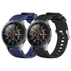 Силиконовый ремешок для Samsung Galaxy Watch 46 мм, Gear S3, Huawei Watch 46 мм, 42 мм, Huami Amazfit GTR 47 мм, 42 мм