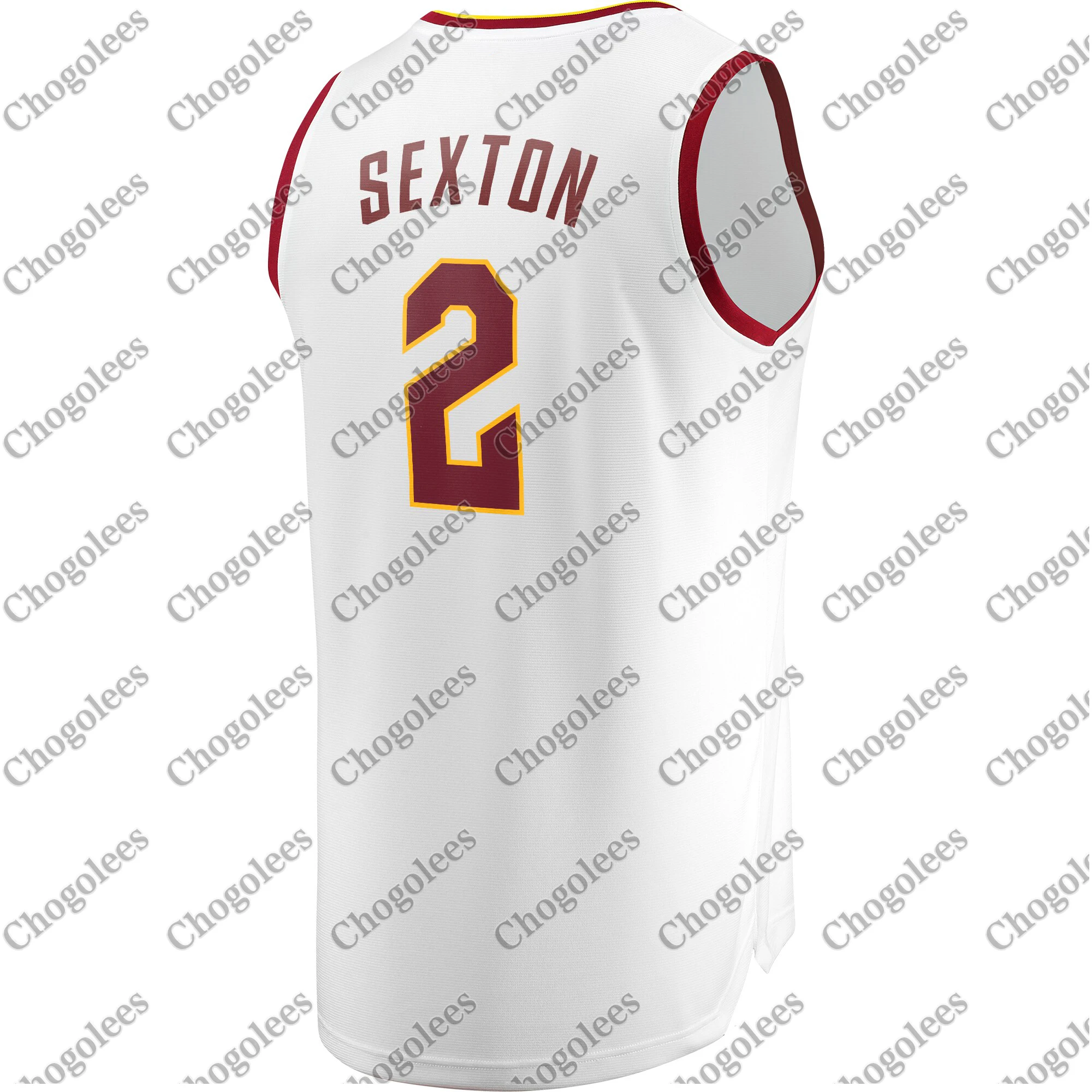 

Men Basketball Jersey Collin Sexton Cleveland Branded Fast Break Player Jersey White Association Edition
