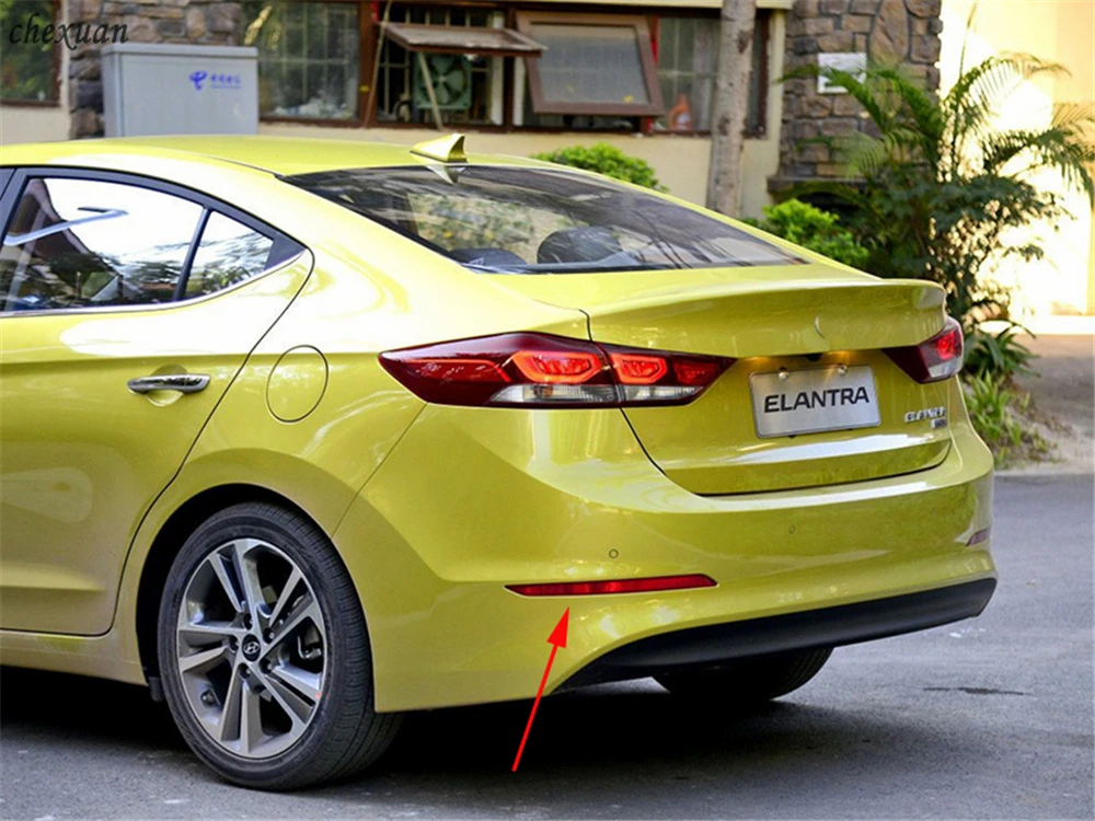 1 комплект для Hyundai Elantra 2016 2017 2018 2019 Автомобильный светодиодный задний фонарь