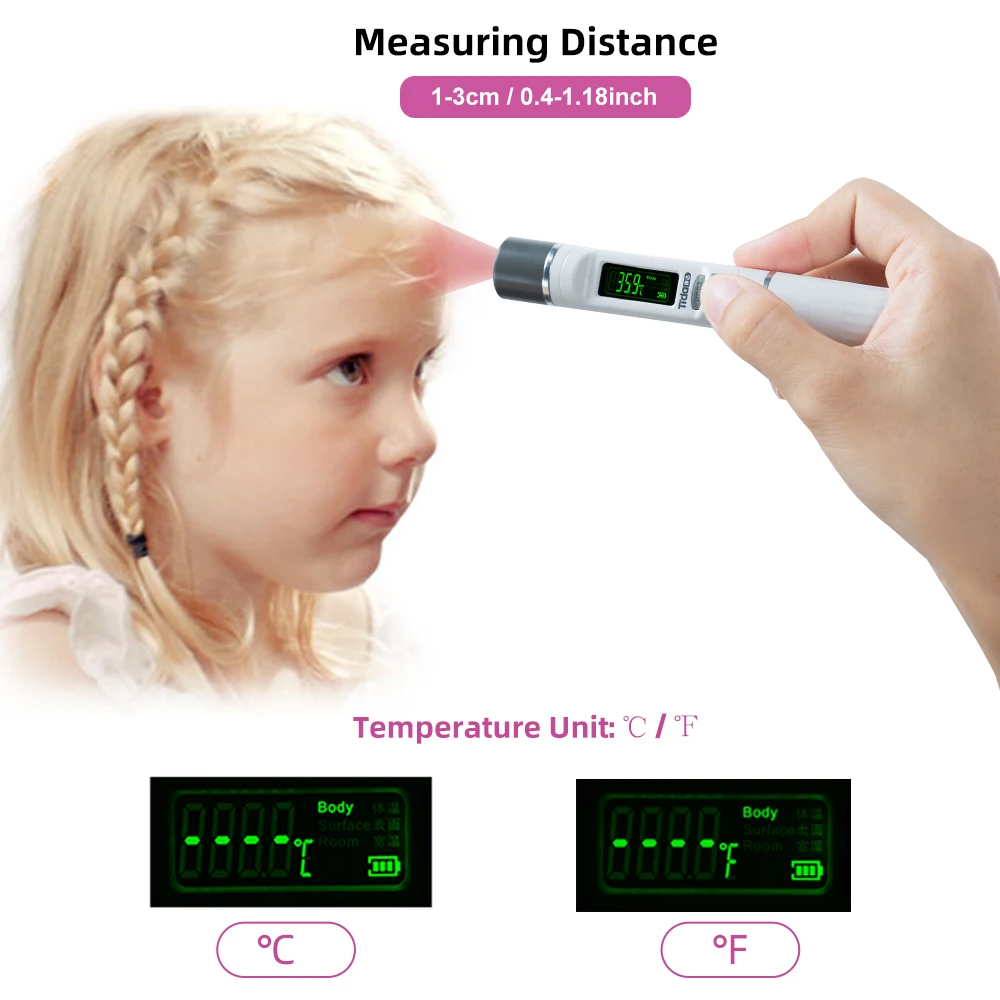 Mini Non-Contact Thermometer Portable Temperature Meter Infrared Thermomete Gun Body Objects Termometro For Home Office Traval |