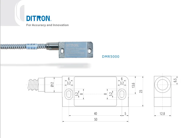 DITRON Магнитный энкодер масштаба УЦИ 3 оси дро ЖК дисплей D80 3V модель устройство