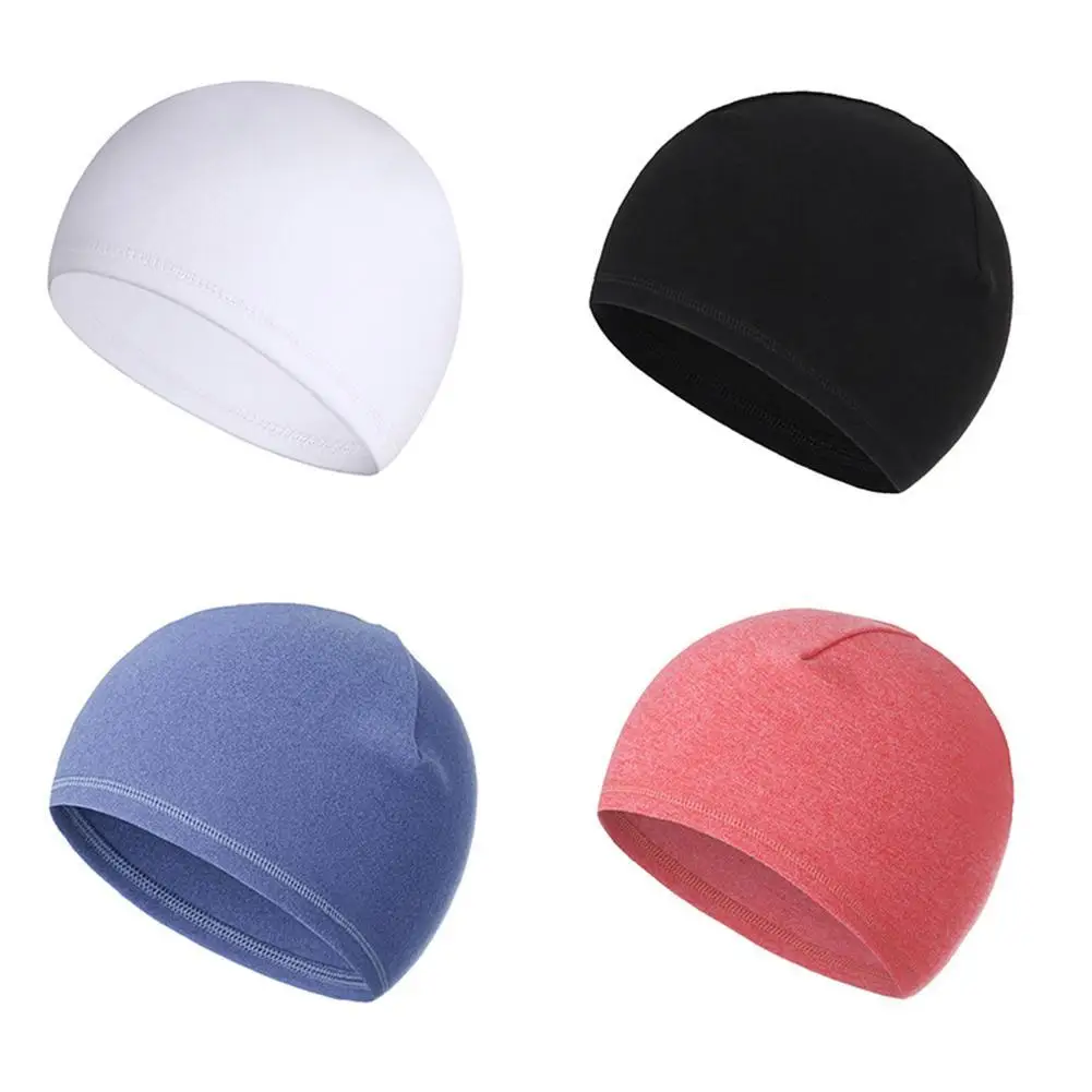 Topi Bersepeda Sepeda Motor Baru Topi Uniseks Topi Helm Antikeringat Olahraga Cepat Topi Dalam Anti-UV Bersepeda Kering U3N7