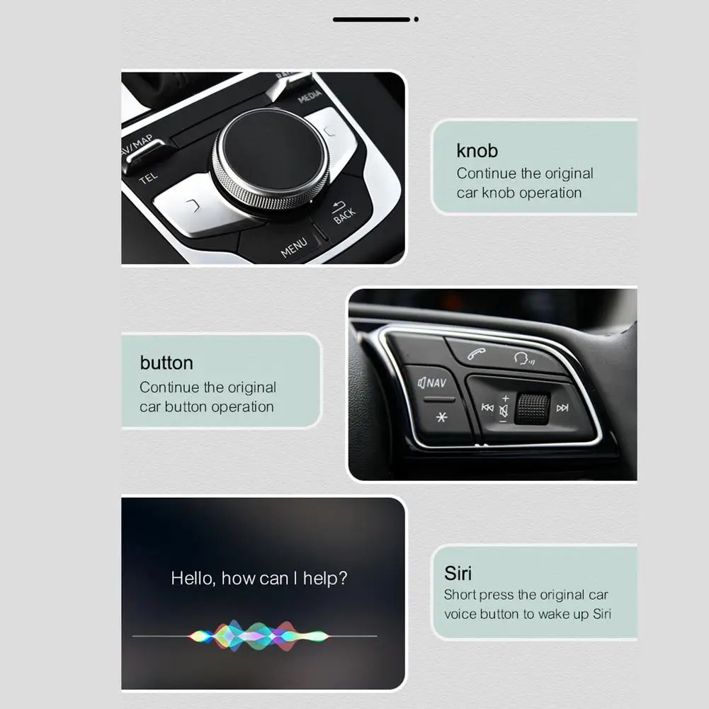 CarPlay беспроводной активатор Carplay адаптер Проводное и Беспроводное Автомобильное