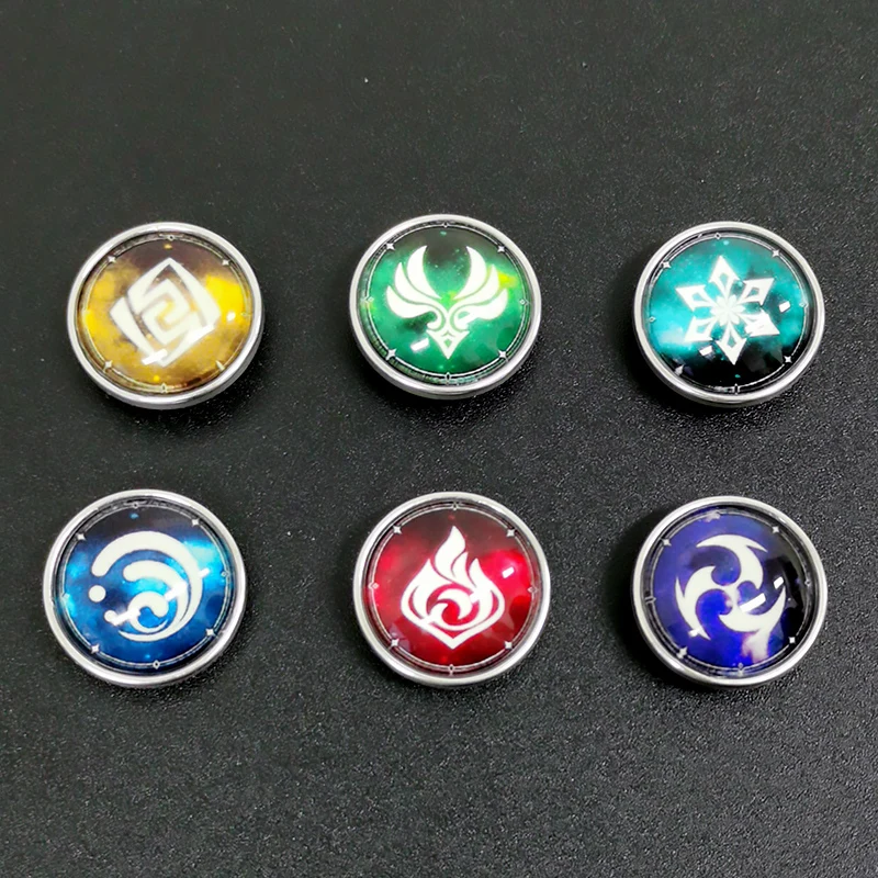 Game Cosplay Genshin Impact Weapon Prop Eye of God Water Wind Thunder Fire Rock Ice Element Luminous Bracelet Anime Jewelry Gift |