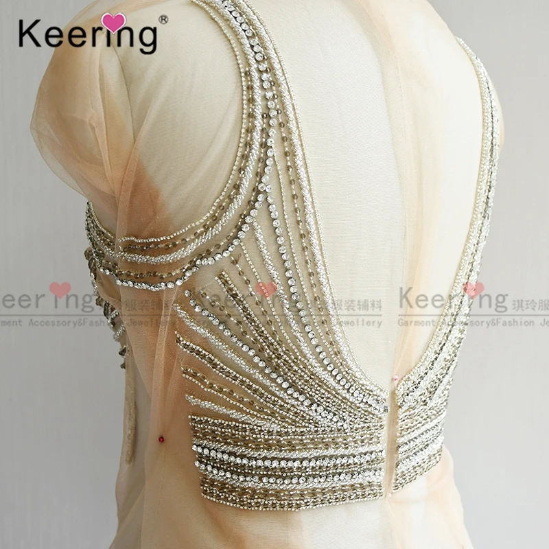 Искусственная кожа для свадебного платья ручной работы|beaded bridal appliques|bridal appliquebridal