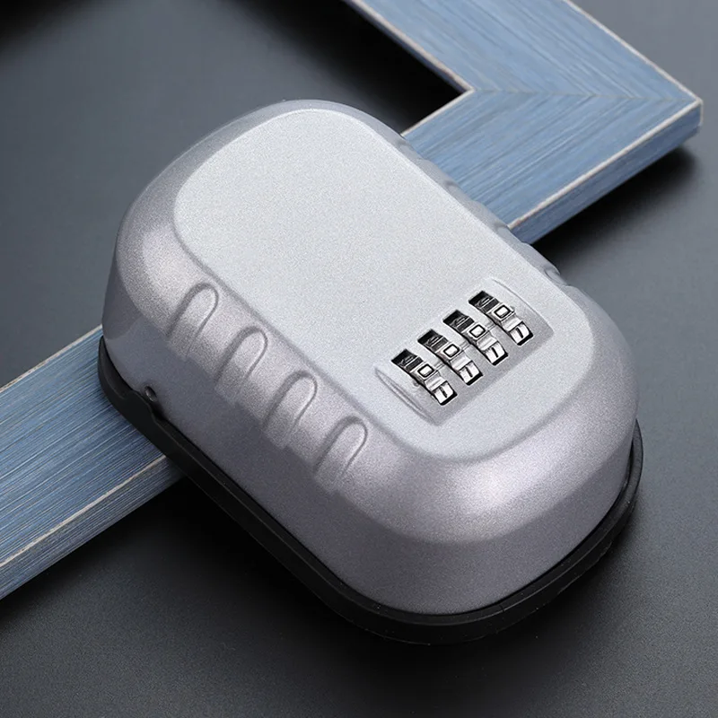 Настенное крепление для хранения ключей секретный ящик органайзер 4-значный