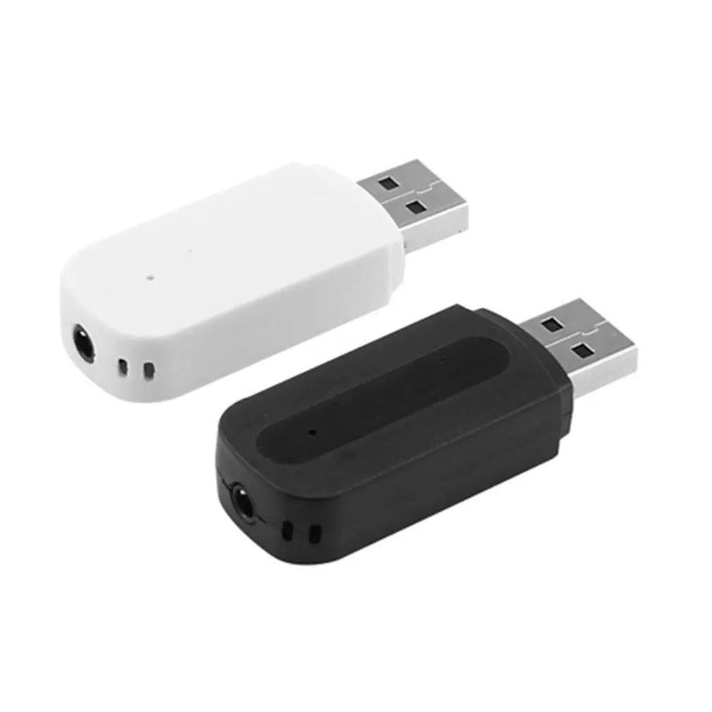 

USB автомобильный адаптер 3,5 мм разъем Bluetooth-совместимый приемник беспроводной AUX аудио MP3 музыкальный плеер Громкая связь автомобильный инст...