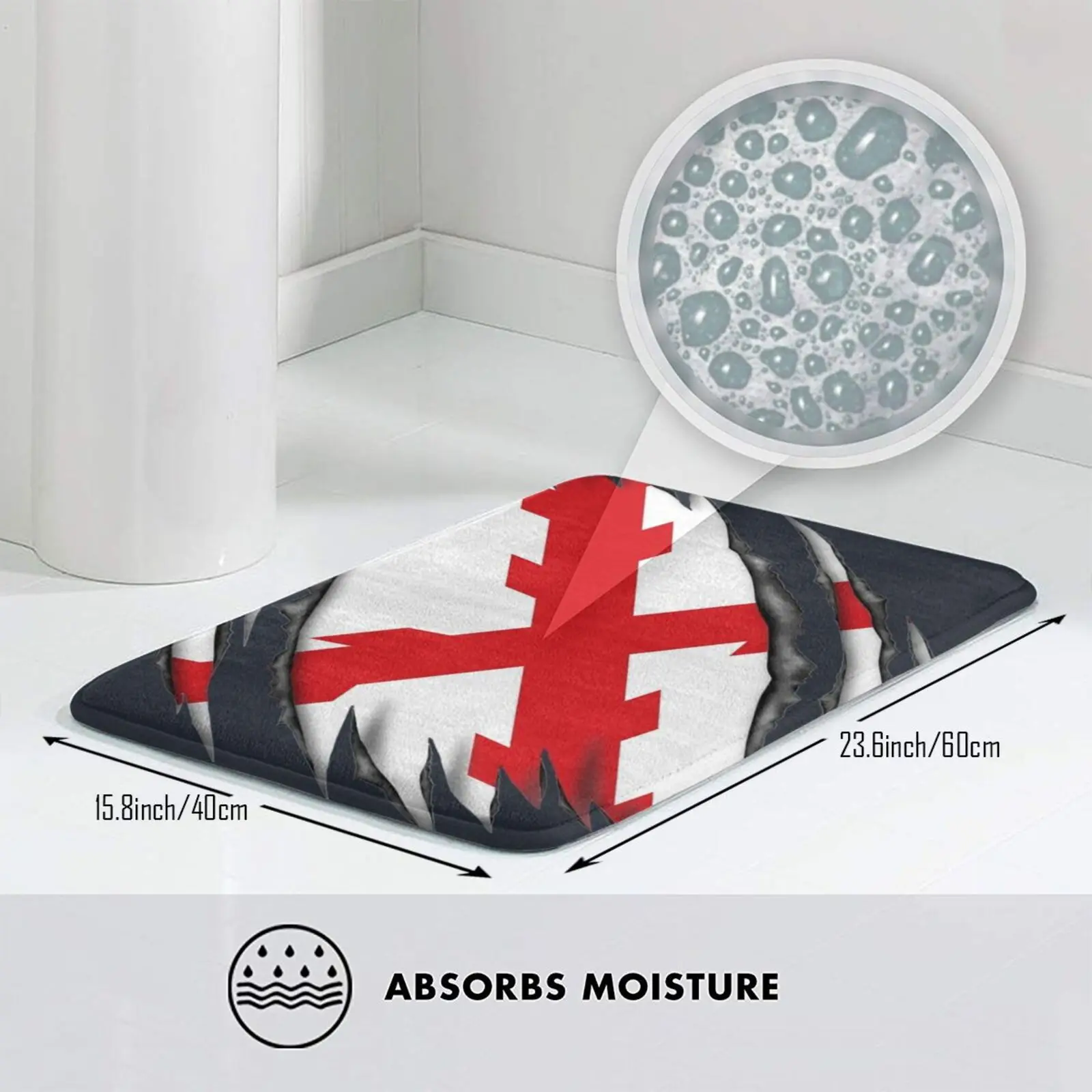 Покажите с гордостью. Коврик коврик подушка мягкий крестообразный изображением