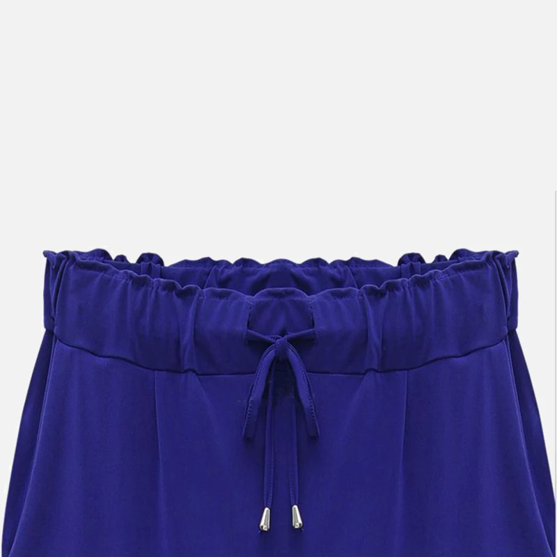 

Women's 2020 Autumn European Style Pencil Trousers Casual Loose Stretch Solid Female Slack Sweatpants Plus Size 6XL Lady Pants