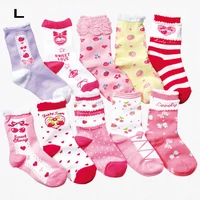 10 pairs winter children girls princess kids socks cute cartoon cotton socks children candy color girls socks