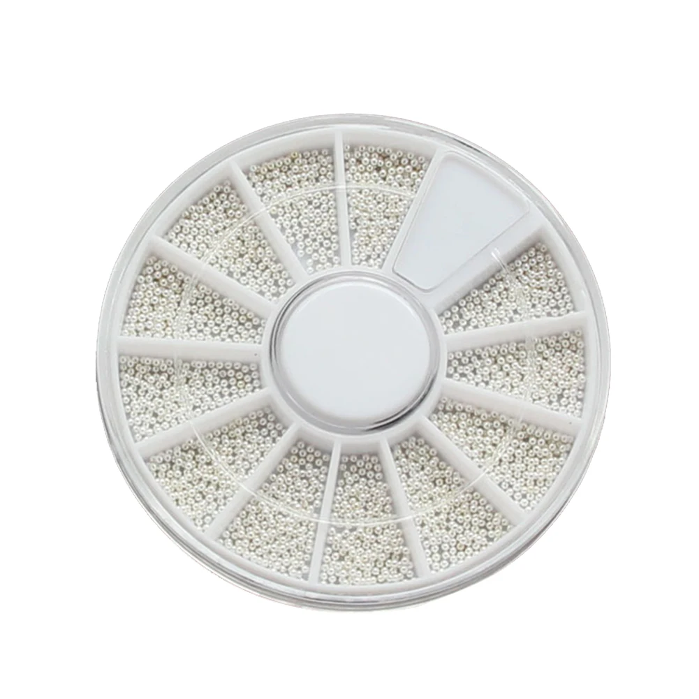 3D украшения для дизайна ногтей металлические бусины блестящая переводная