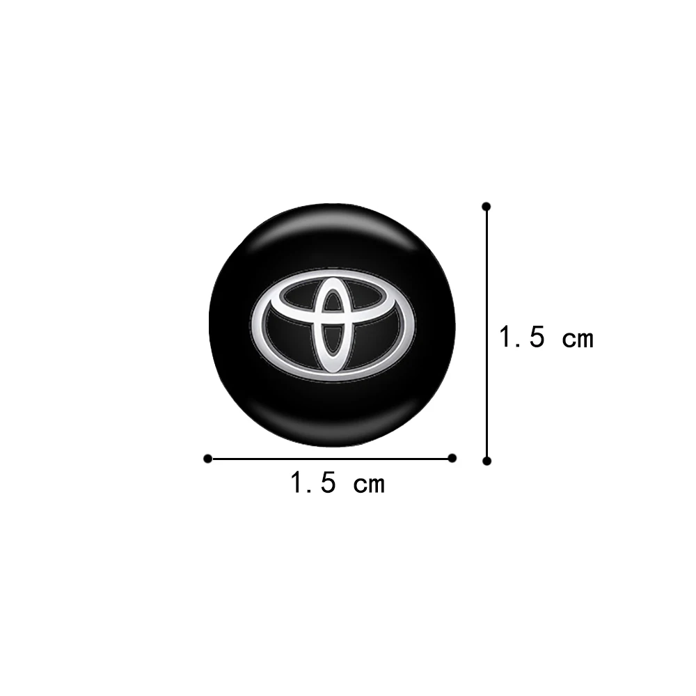 4 шт. автомобильные аксессуары для Toyota Camry Corolla Auris Ralink Avensis T25 Yaris Rav4|Наклейки на